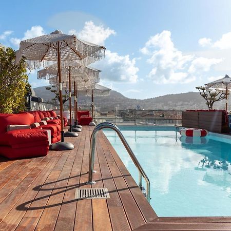 보스콜로 니스 호텔 앤 스파 외부 사진 The pool at the 12th floor