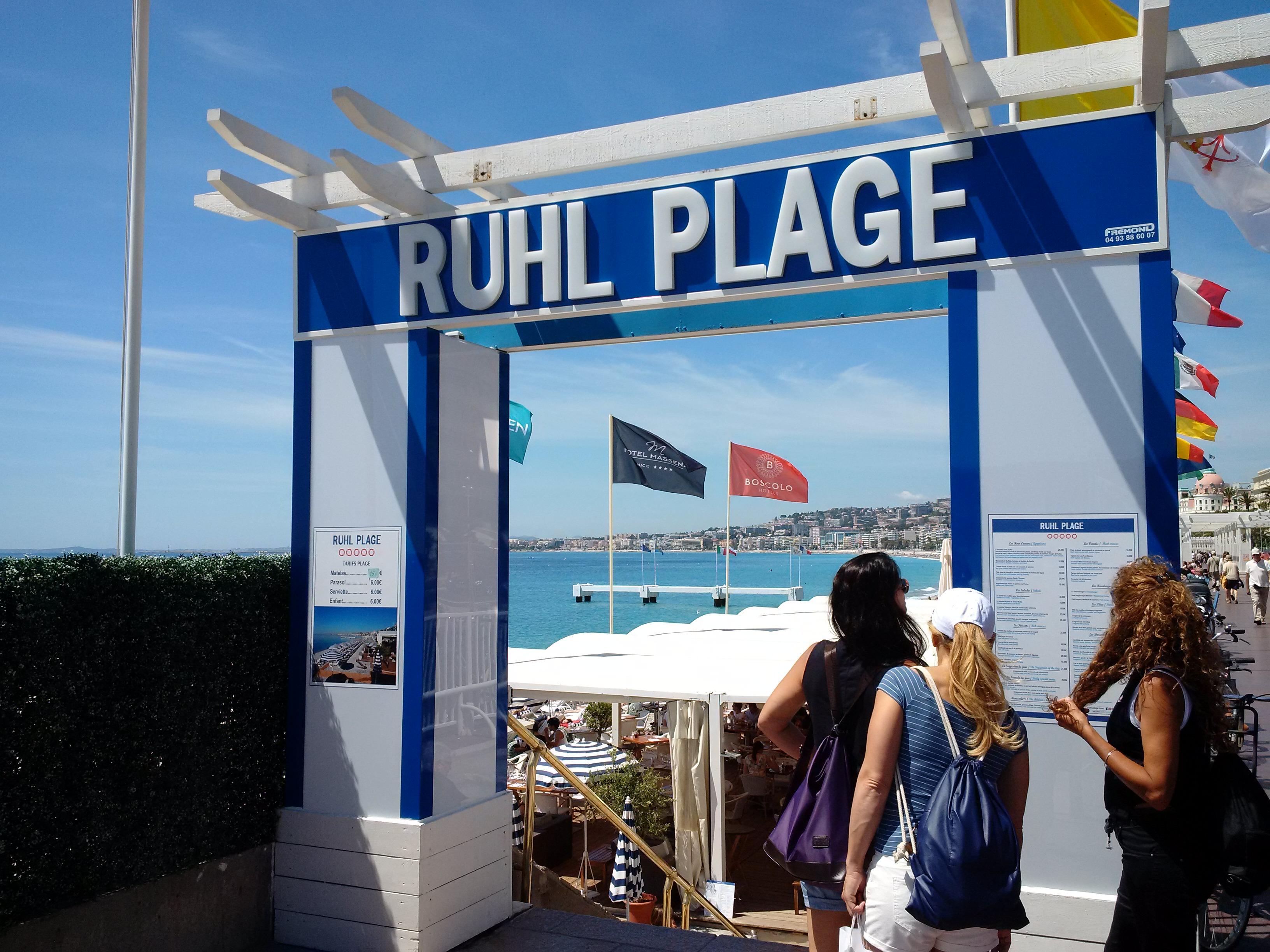 보스콜로 니스 호텔 앤 스파 외부 사진 Ruhl Plage