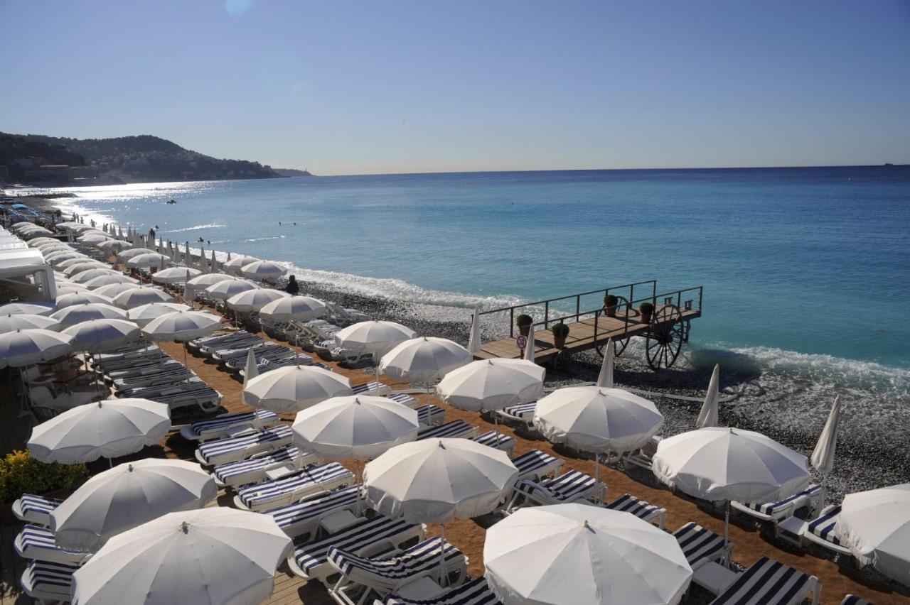 보스콜로 니스 호텔 앤 스파 외부 사진 The beach at Nice